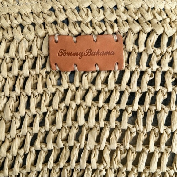 Tommy Bahama Sunchaser Straw Tote NWT - Picture 4 of 11